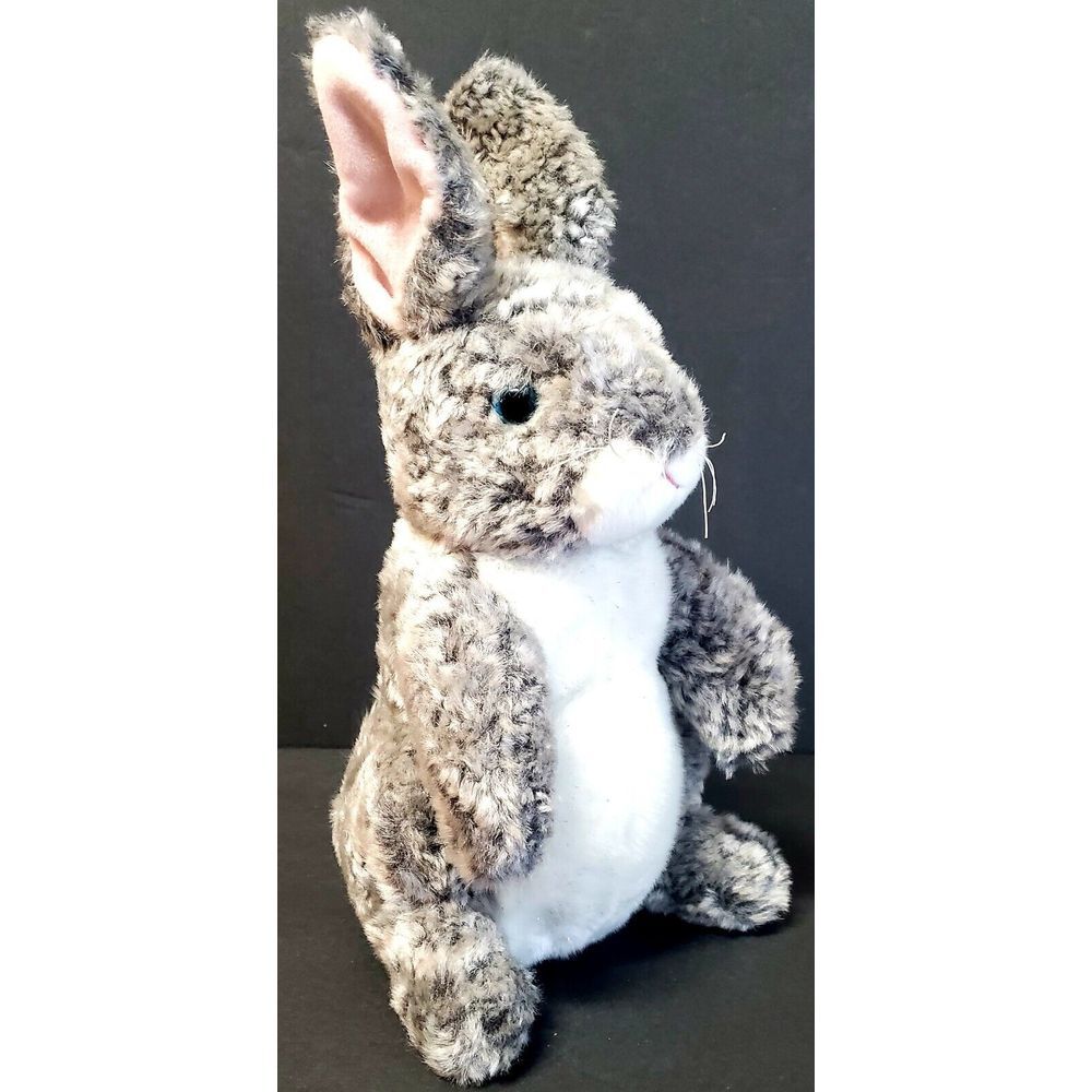 Vintage 2001 TY Hopper the Rabbit Beanie Buddies Super Soft Stuffed Plush NWT